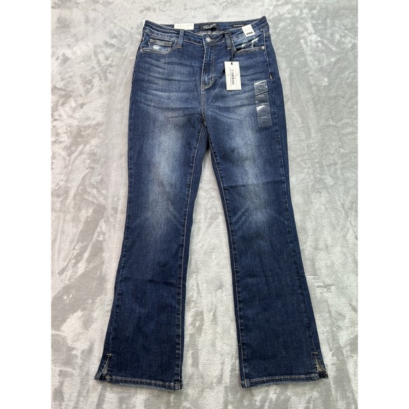 Judy Blue Denim - New Judy Blue Jean High Waist Slim Bootcut Womens 11/30x30L Blue Western Cowgirl